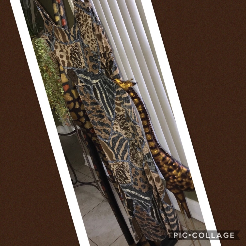 Animal Print Maxi - Picture 2 of 6